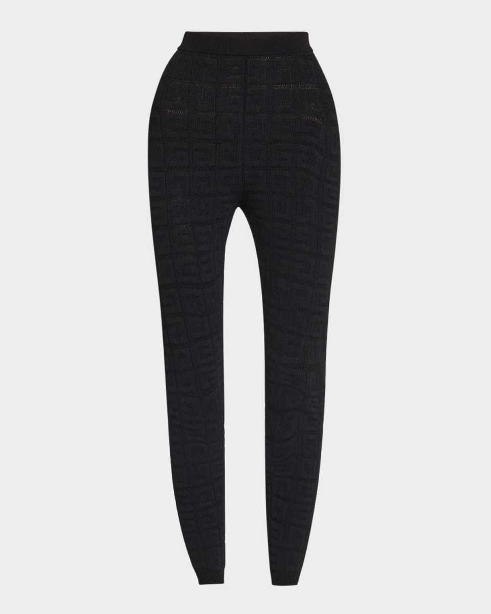 Monogram Lace Leggings